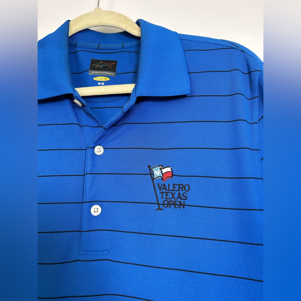 Valero Texas Open Pga Golf Polo Greg Norman Golf Mens Medium